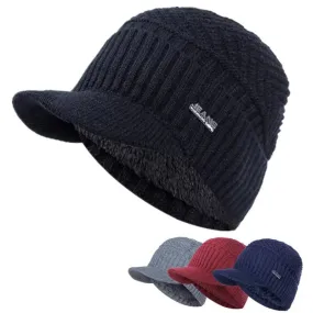 Unisex Warm Winter Beanie - High-Quality Cotton, Comfortable Fit