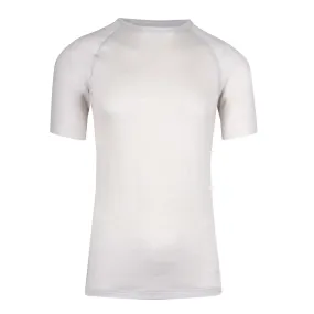 VELOCIO BASE LAYER MENS MERINO MESH SS LIGHT GREY