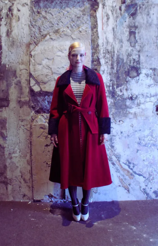 Vintage Red Coat