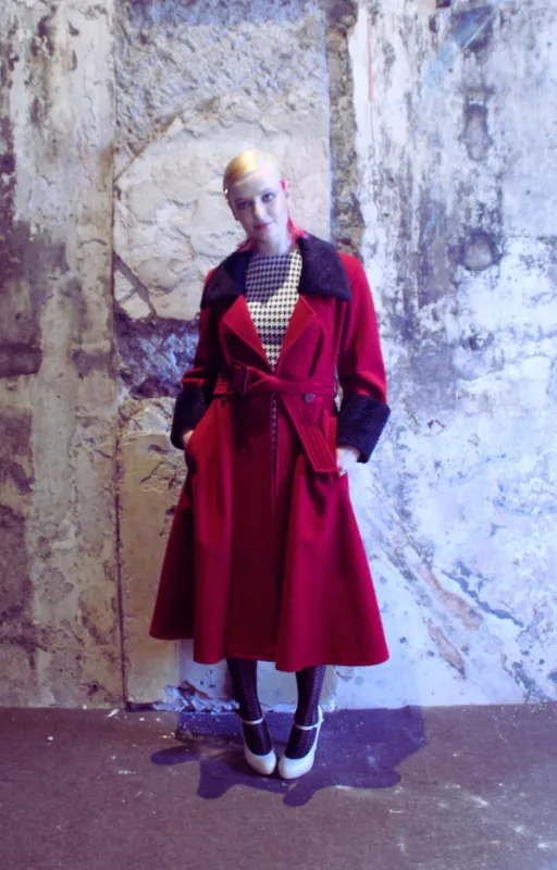 Vintage Red Coat
