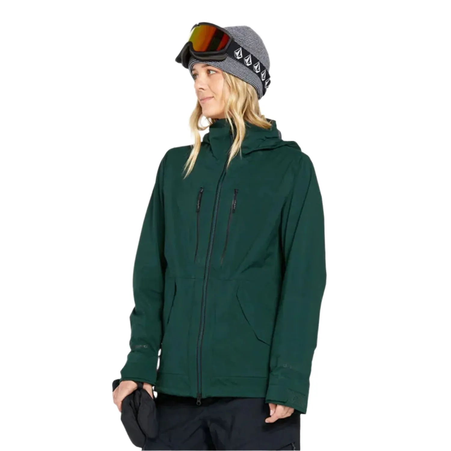 Volcom Women's VS 3L Stretch Gore-tex Jacket 2025 Scarab