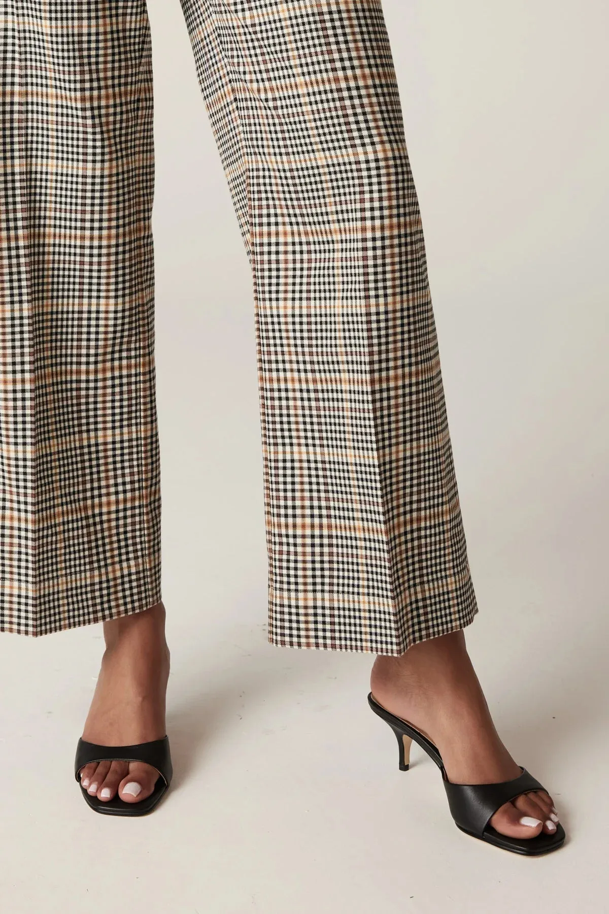 Winston Check Pant | Camel Check