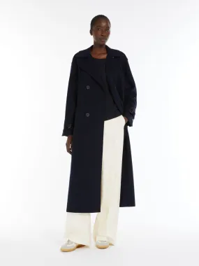 Wool trench coat