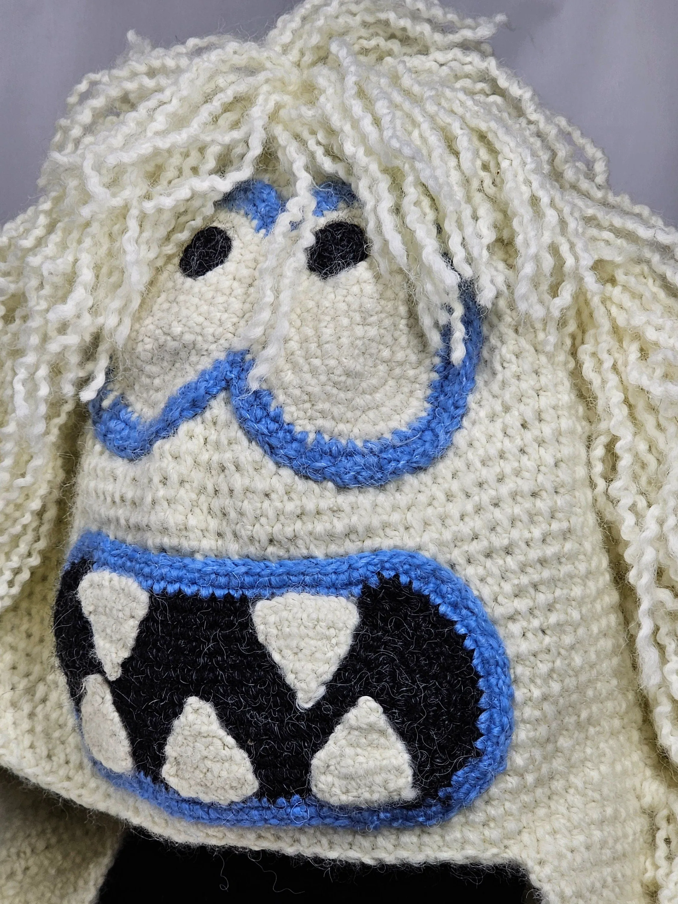 Yeti Abominable Snowman Knitted Winter Novelty Crazy Ski Snowboard Hat Adult Unisex Unique Gift